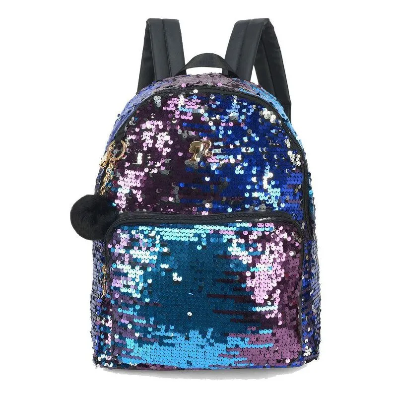 Mochila Barbie Coleção 60 Anos Exclusiva Paetê 45824