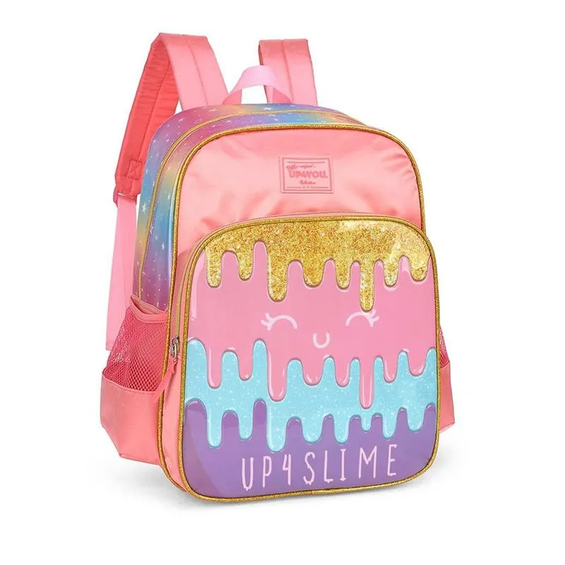 Mochila Petit Slime Up4you 4 Bolsos IS34241UP - Rosa
