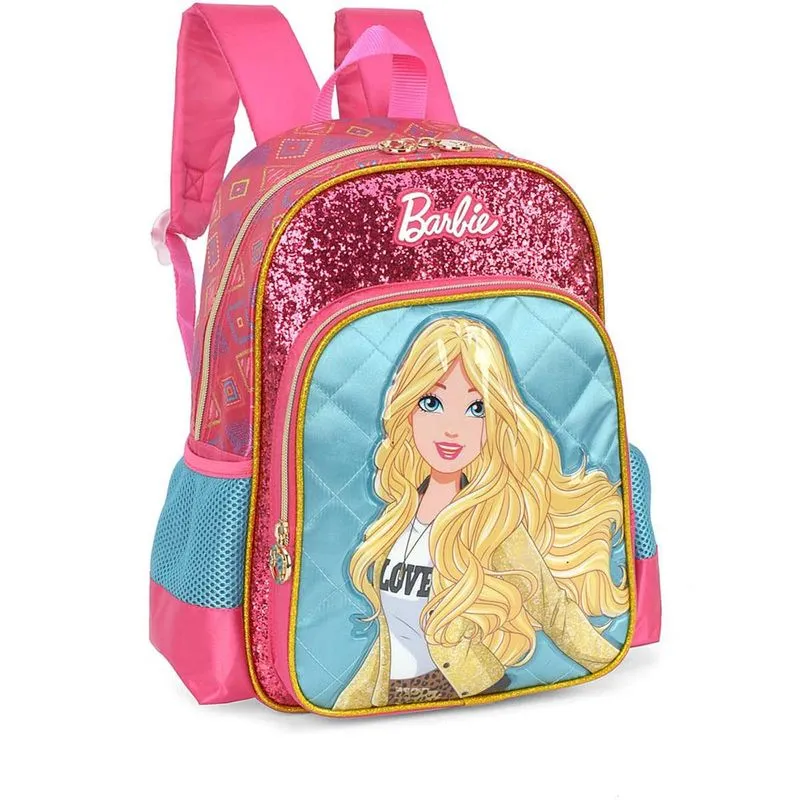Mochila Barbie Luxcel 4 Bolsos IS34411BB-0100 - Pink