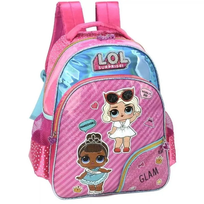 Mochila LOL Luxcel 5 Bolsos IS34601LORV-VD - Verde
