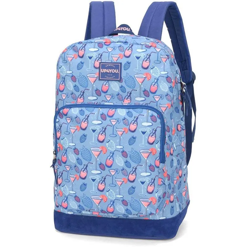 Mochila Up4you 2 Bolso MS45757UP-2800 - Azul