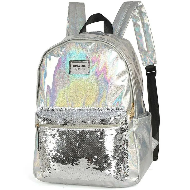 Mochila Maisa UP4YOU Luxcel Prata MS45930