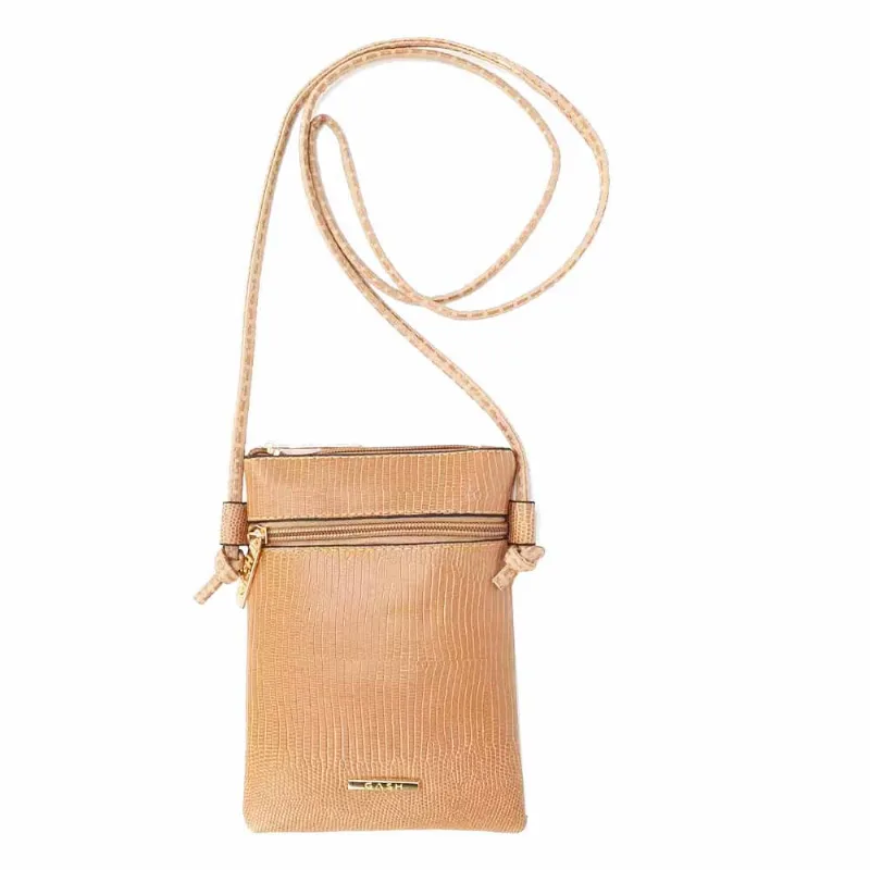 Bolsa Feminina Caqui Luxcel Luxcel - UN