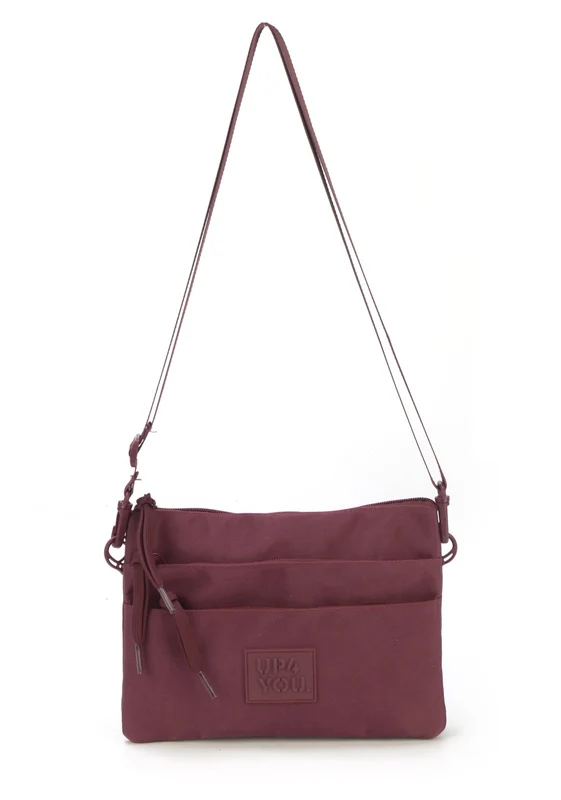 Bolsa Carteiro Pequena Transversal Sarja Verão Up4you Unico / Fendi