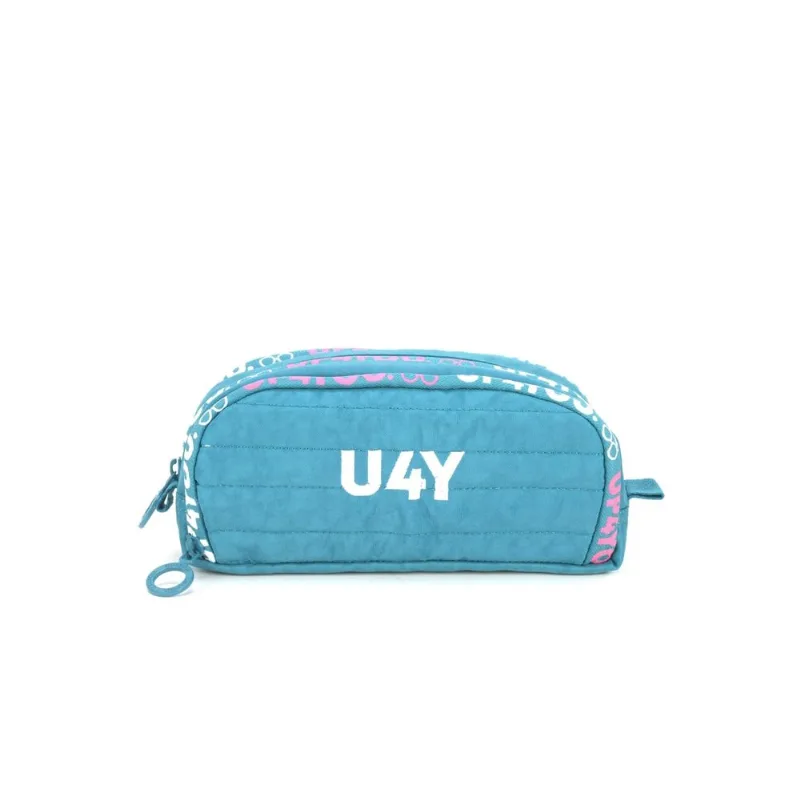 ESTOJO ESCOLAR TRIPLO JUVENIL CRINKLE UP4YOU LUXCEL ET40567UP Verde