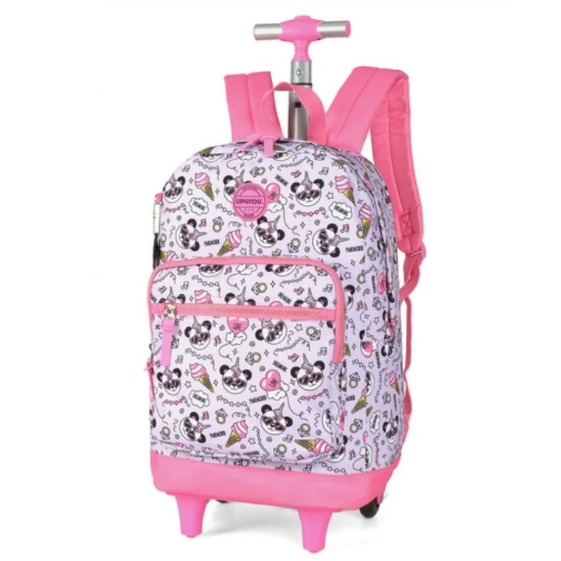 Mochila De Carrinho Up4you Panda Lilas