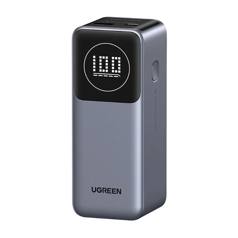 Power Bank Ugreen 12000mAh 100W – Bateria Portátil de Carregamento Rápido