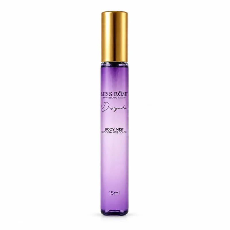 Body Mist Desejada 15ml Miss Rôse