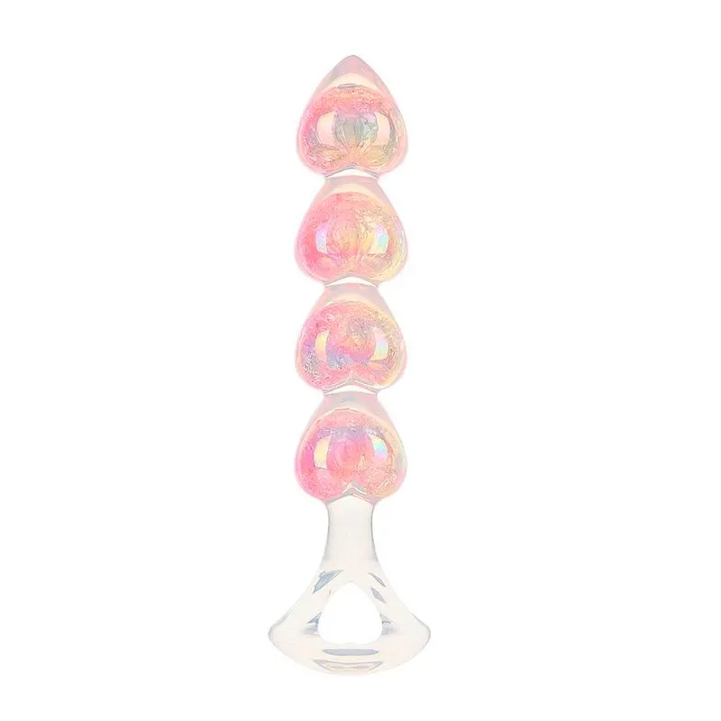 Plug Anal Escalonado com 4 Esferas em Silicone Sexy Import