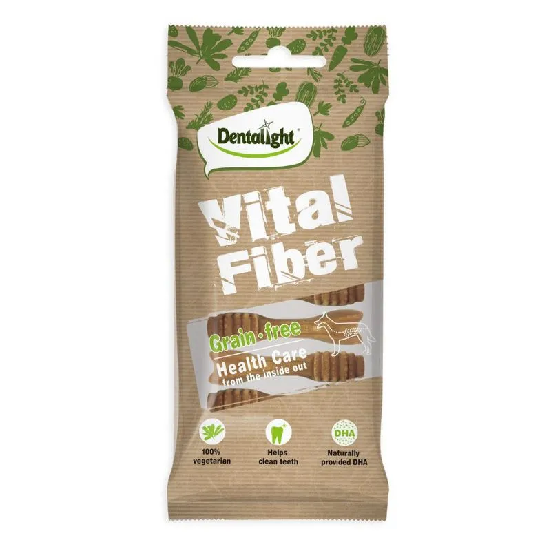 Petisco Para Cães Dentalight Vital Fiber Escova P 70g