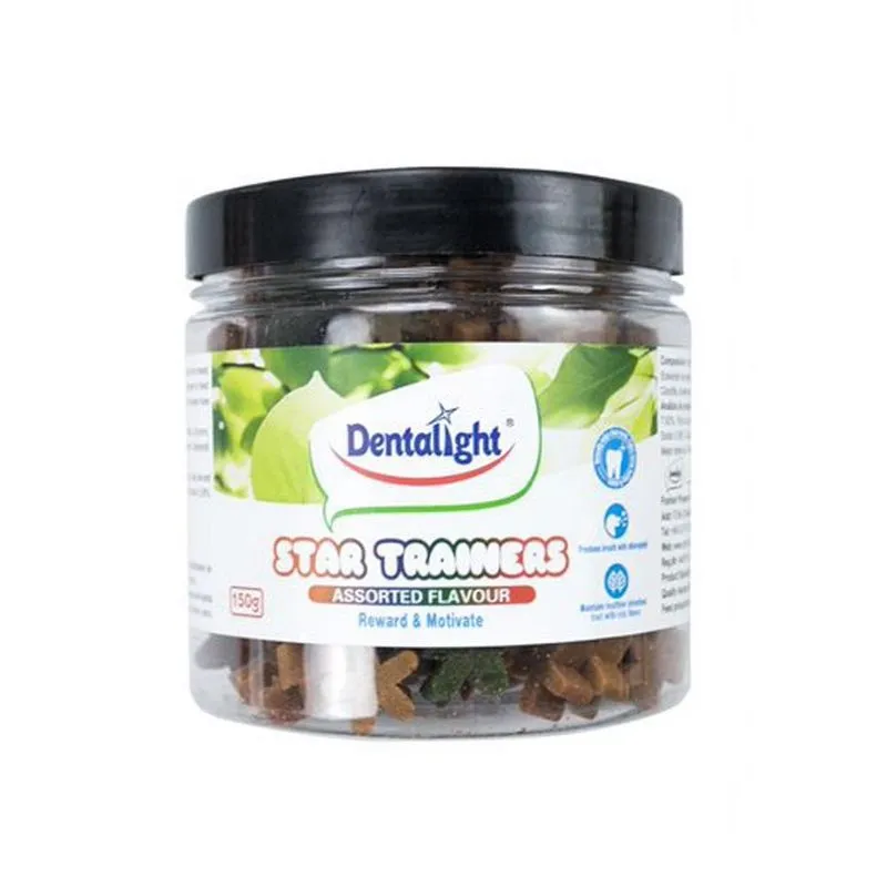 Mordedor Para Cachorro Dentalight Star Trainers Mix 150g