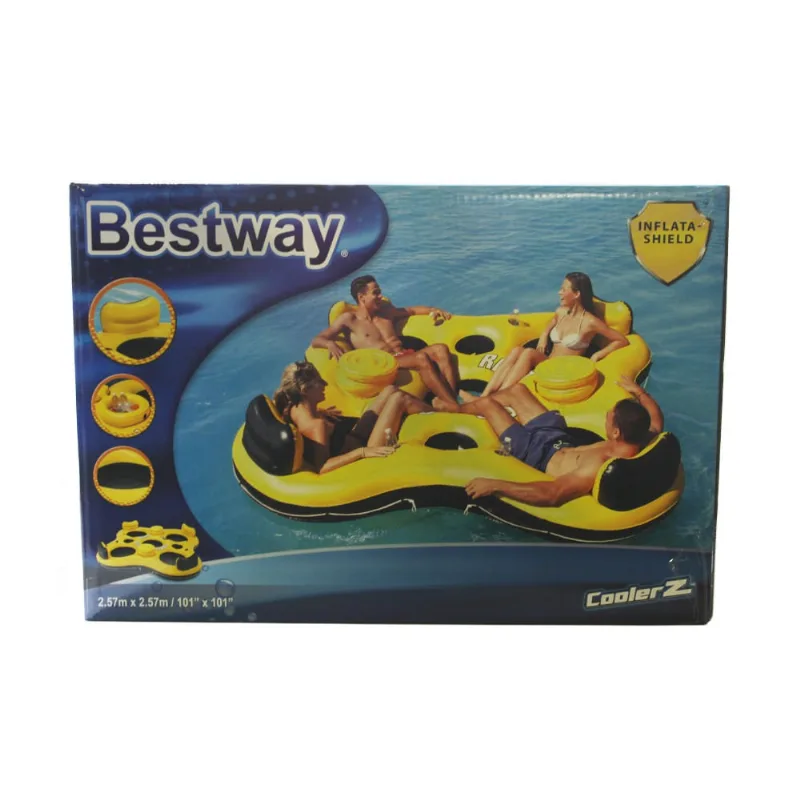 Flotador Isla Rapid Rider P/4 Personas (