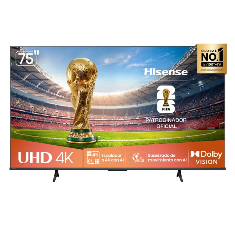 Smart TV UHD 4K 75" Hisense 75A6Nv