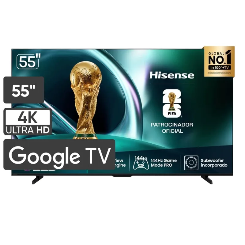Televisor HISENSE MiniLed 55" UHD 4K Smart TV 55U7QG