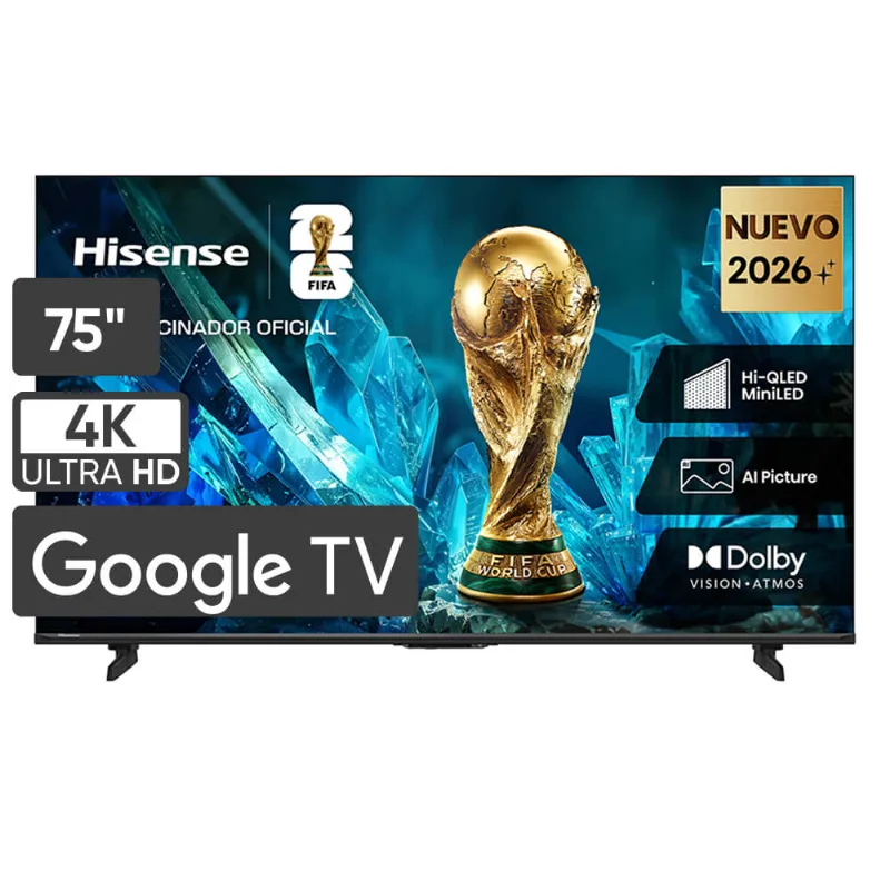Televisor HISENSE MiniLed 75" UHD 4K Smart TV 75U6ESG