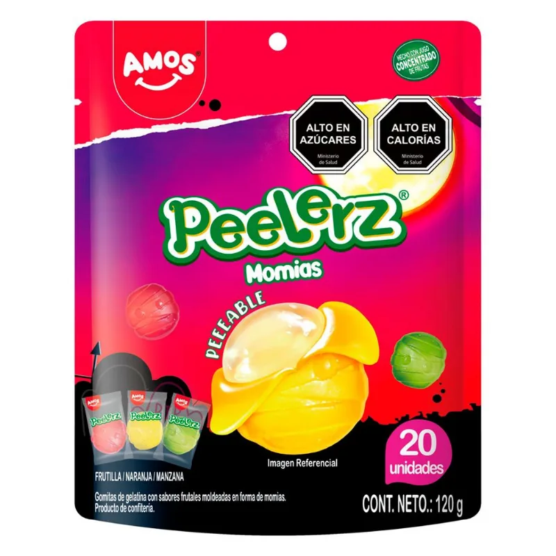 Gomitas Peelerz Momias 120 g