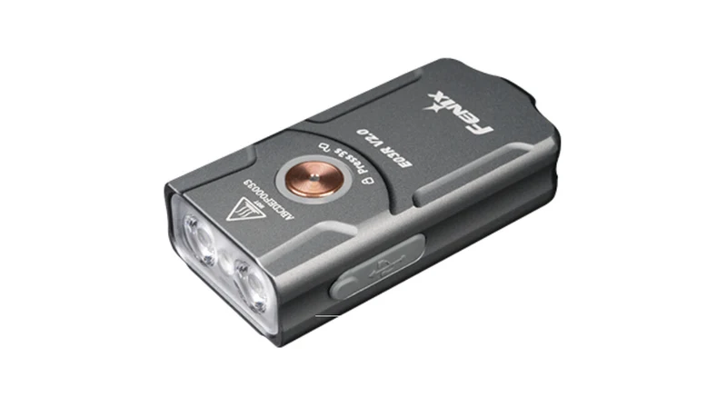 Fenix E03R V2.0 punjiva svjetiljka, siva
