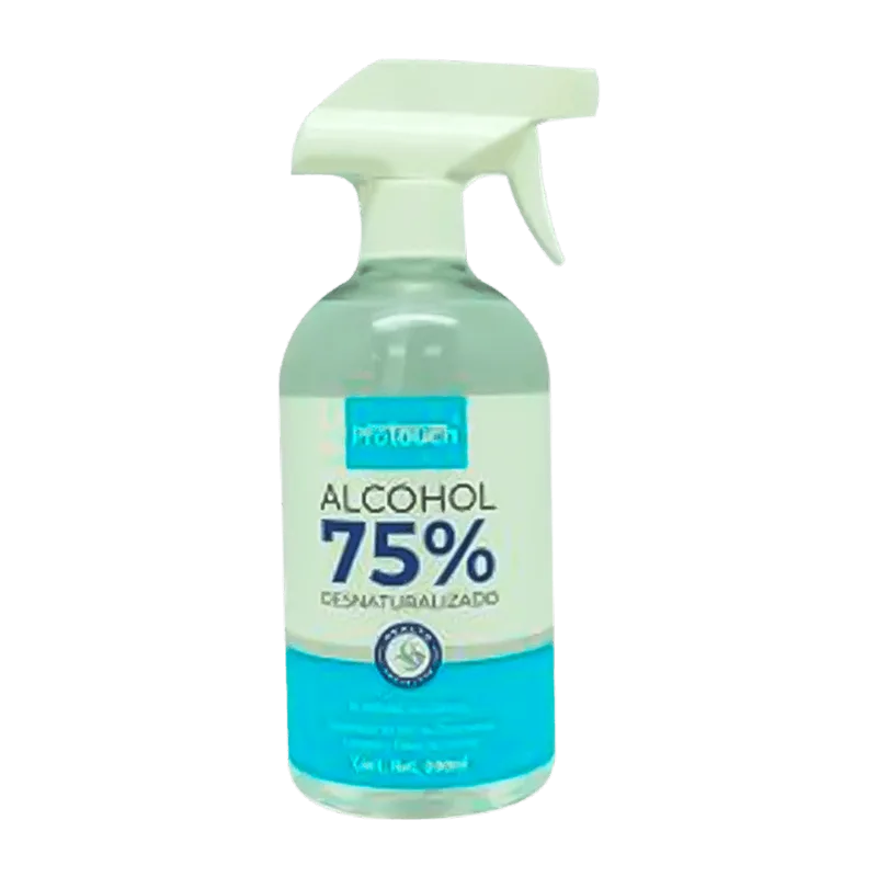 Alcohol 75° con Atomizador Protouch|600ml Alcohol 75° con Atomizador Protouch 600ml