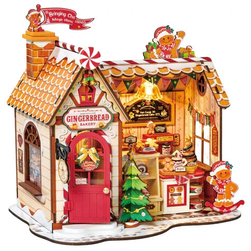 Robotime DIY Mini House Gingerbread House Hobbyco