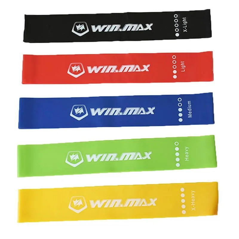 Kit 5 Mini Bands Faixas Elásticas Winmax Coloridas
