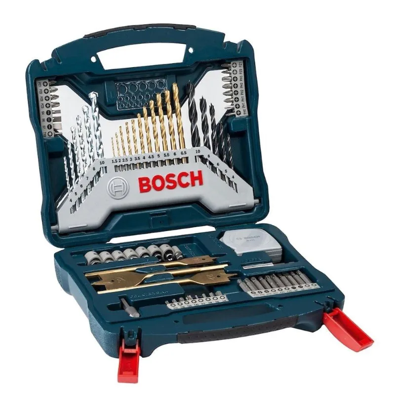 Jogo de Ferramentas Bosch X-line Titanium 70 Peças