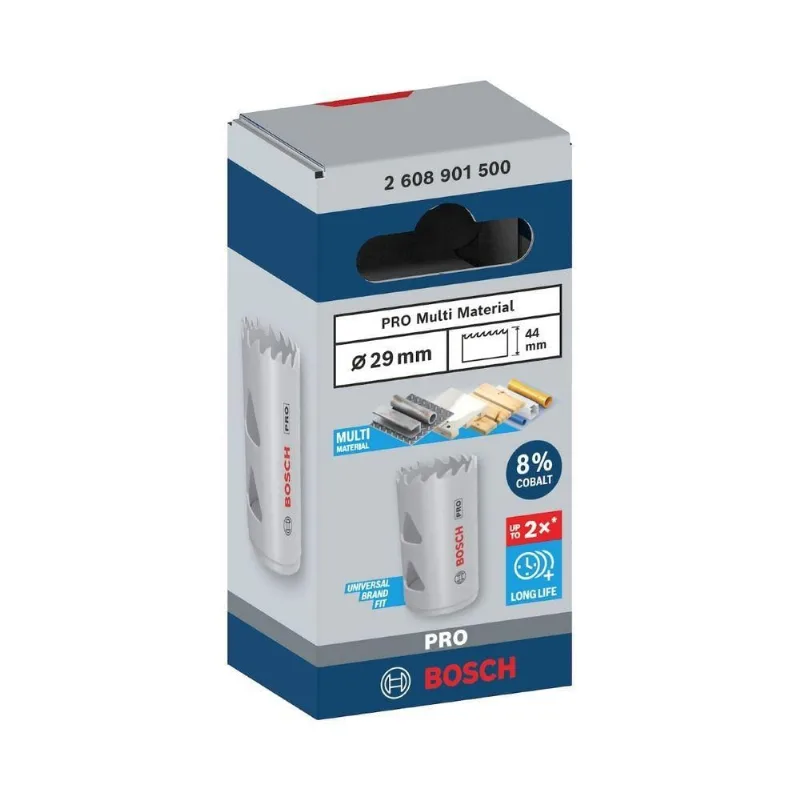 Serra Copo Pro Multi Material Cobalto 29MM Alta Durabilidade Bivolt Bosch