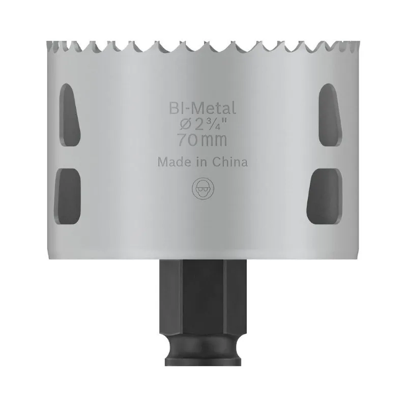 Serra Copo Pro Multi Material 70MM com Sistema Power Change Plus Bimetálico Bosch