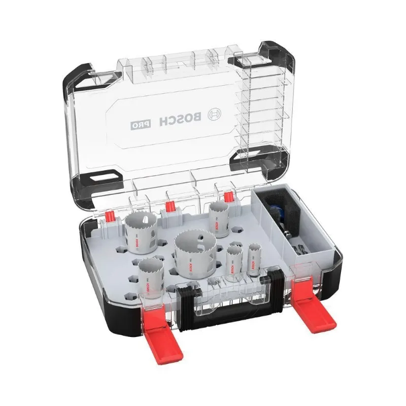Jogo de Serra Copo Pro Multi Material Cortes Múltiplos Materiais com Power Change Plus Bivolt Bosch