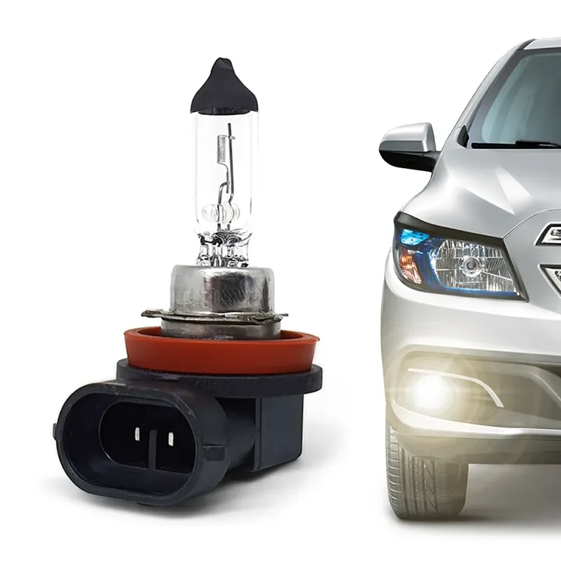 Lâmpada Halógena H16 12V 19W PGJ19-3 Tipo 2 Automotiva Aplicação Farol Carro Original Inmetro