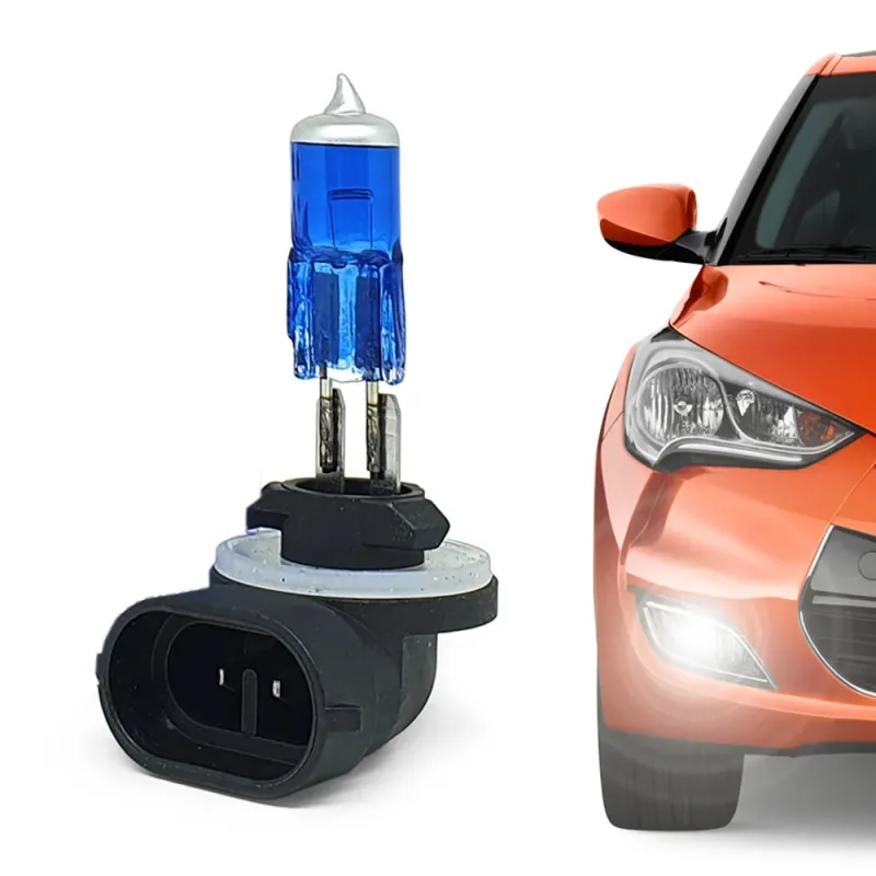 Lâmpada Halógena H27 12V 27W PGJ13 881 Super Branca Automotiva Aplicação Farol Carro Original Inmetro