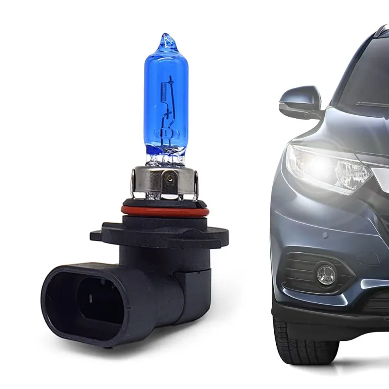 Lâmpada Halógena HB3 9005 12V 60W P20d Super Branca Automotiva Aplicação Farol Carro Original Inmetro