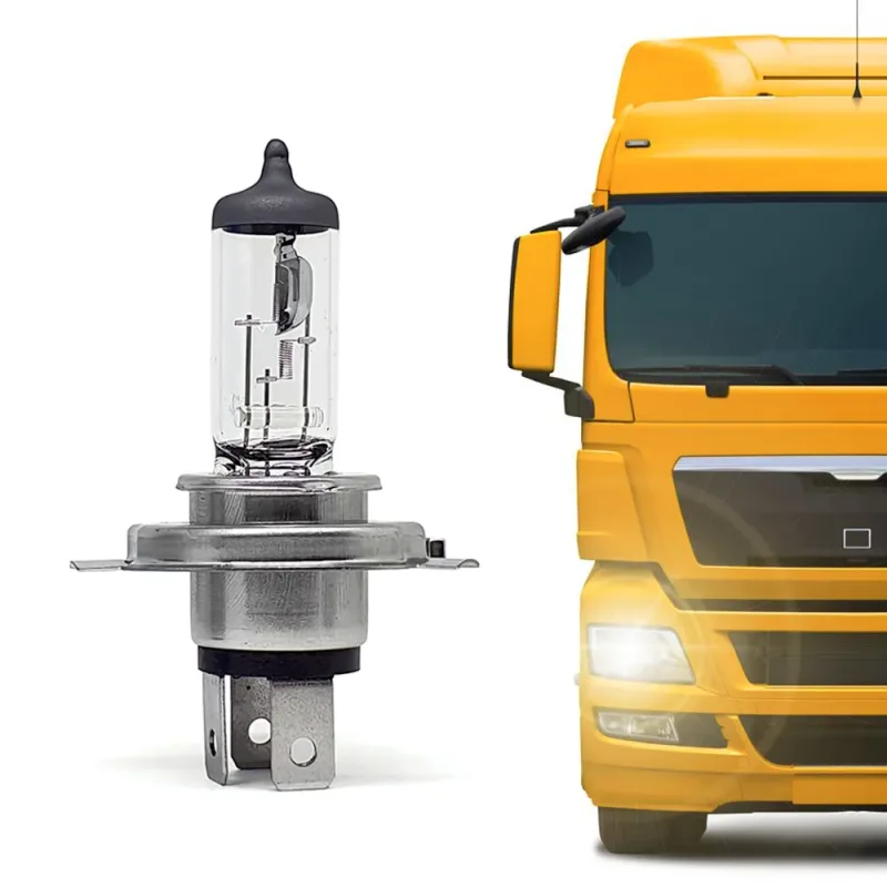 Lâmpada Halógena H4 24V 70/75W Automotiva Aplicação Farol Caminhão Original Inmetro