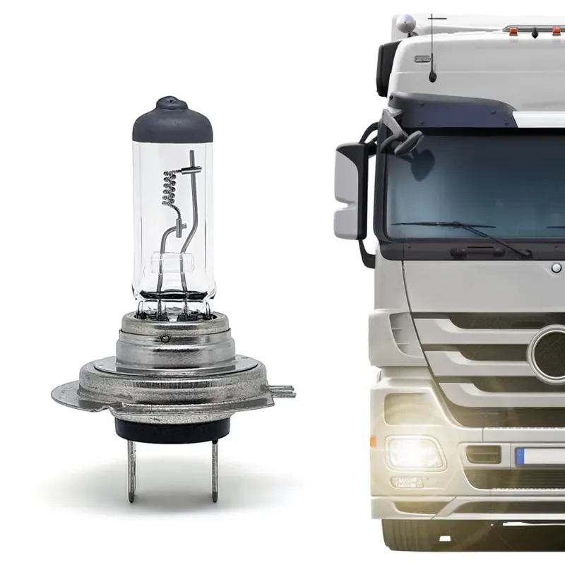 Lâmpada Halógena H7 24V 70W PX26d Automotiva Aplicação Farol Caminhão Original Inmetro