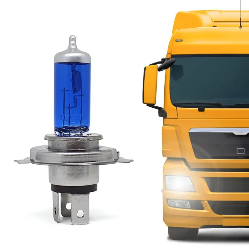 Lâmpada Halógena H4 24V 70/75W Super Branca Automotiva Aplicação Farol Caminhão Original Inmetro