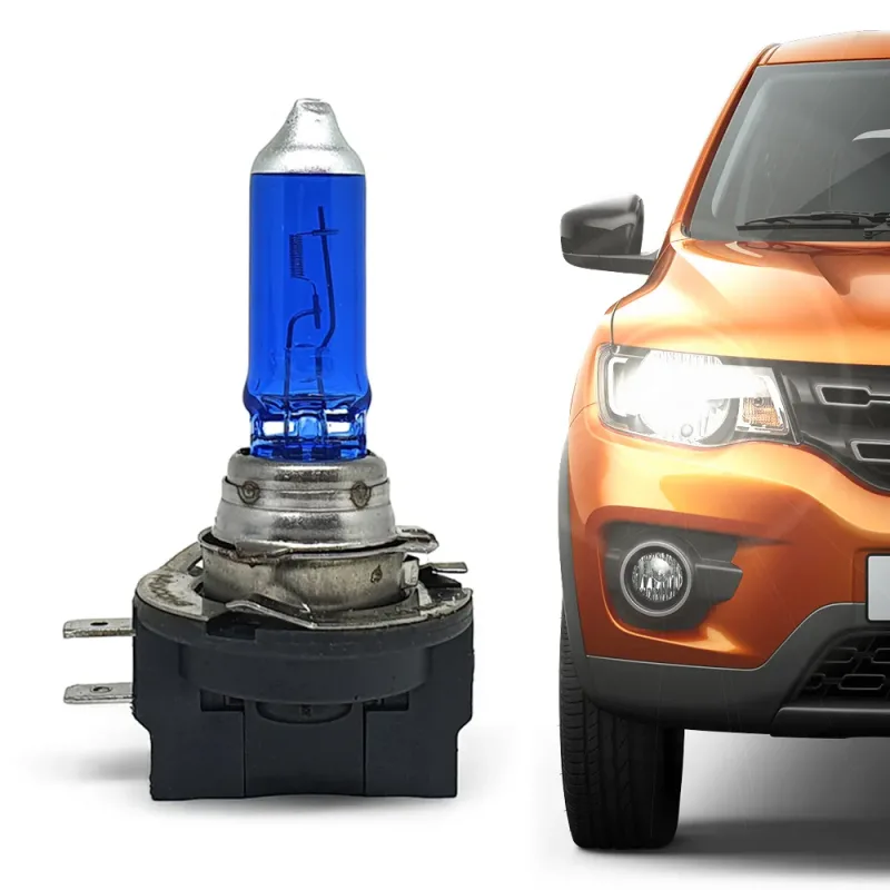 Lâmpada Halógena H11B 12V 55W PGJY19-2 Super Branca Automotiva Aplicação Farol Carro Original Inmetro
