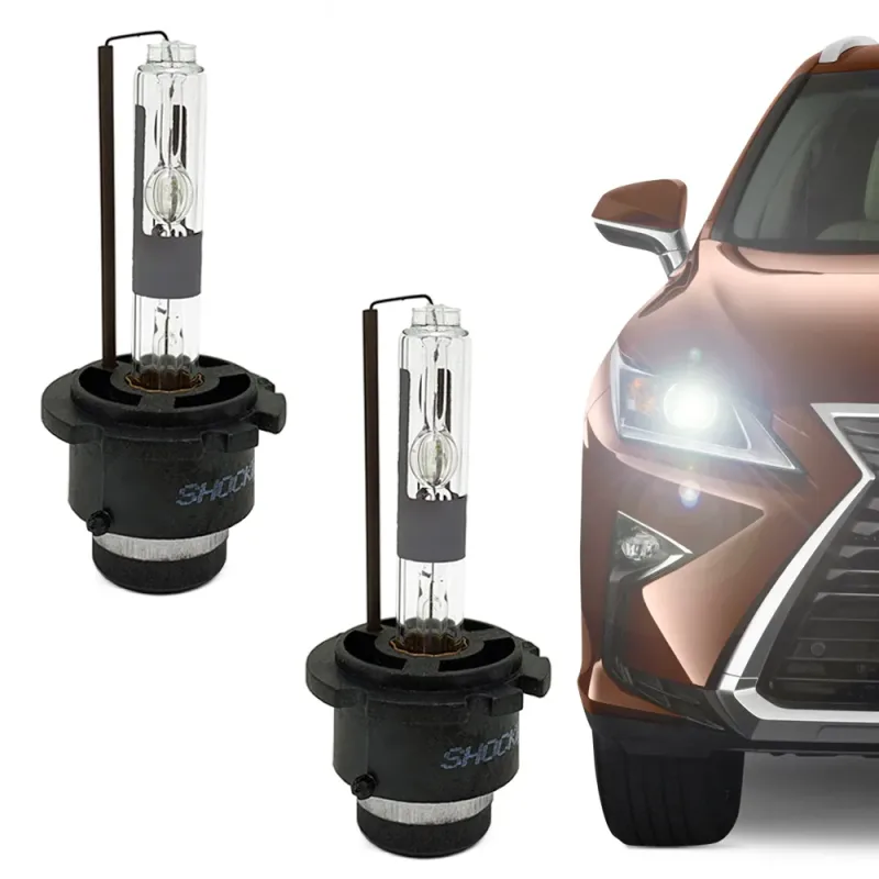 Par Lâmpadas D2R Xenon Branco 5500k 35w