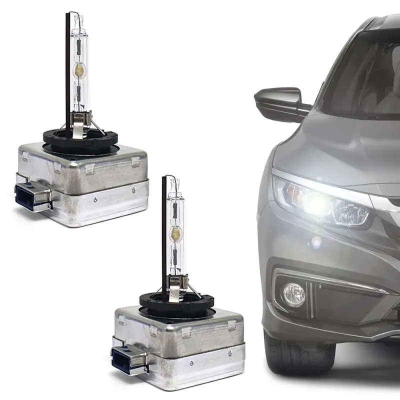 Par Lâmpadas D8S Xenon Branco 5500k 35w