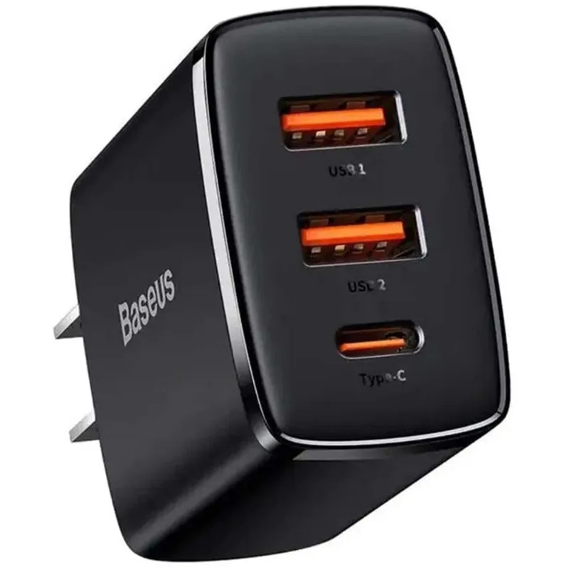 Cargador De Pared BASEUS 3 en 1 30W