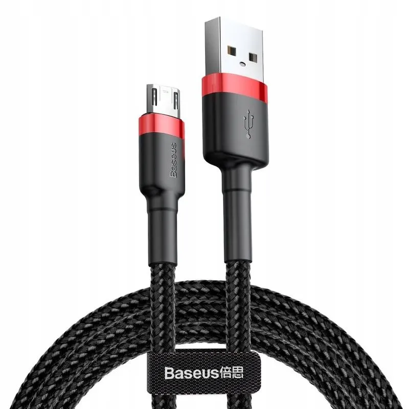 Cabo usb-a x Micro USB 1.5A Reversível Nylon 2m Baseus