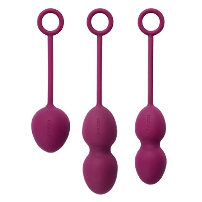 Nova Svakom Kit de Pompoarismo Puro Silicone Sexy Import