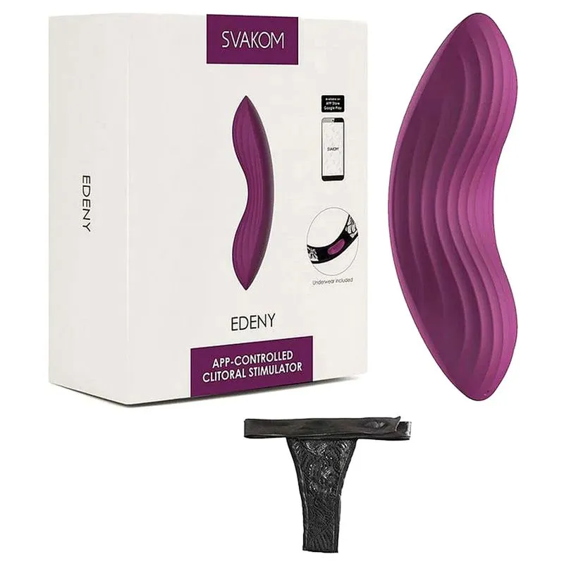 Svakom Edeny Vibrador de Clitoris com Calcinha por Aplicativo
