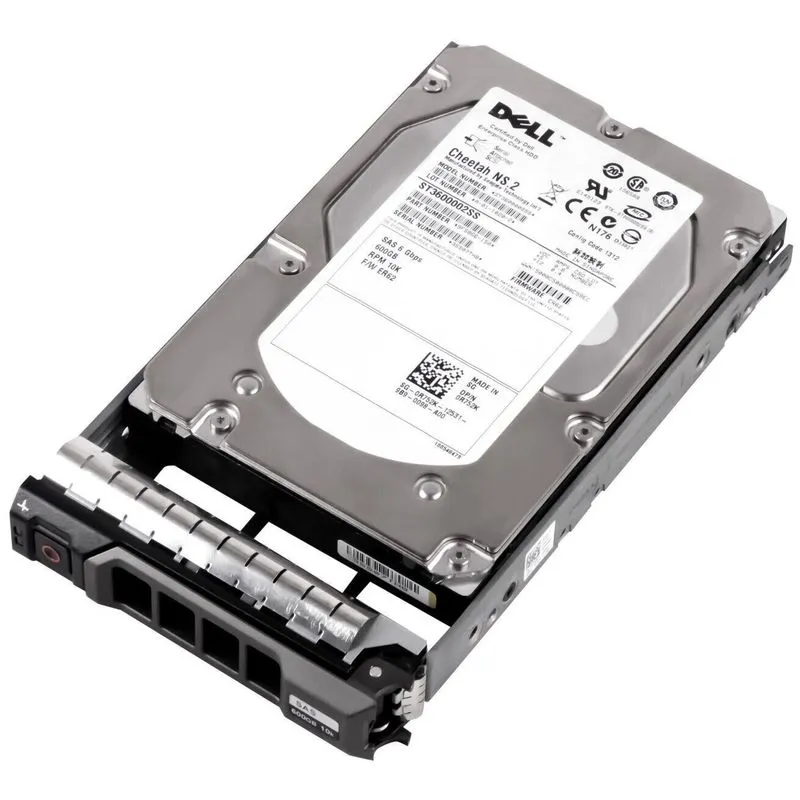 Hd Dell 600gb Sas 3,5 Rpm 10k 0r752k R752k Er62 St3600002ss