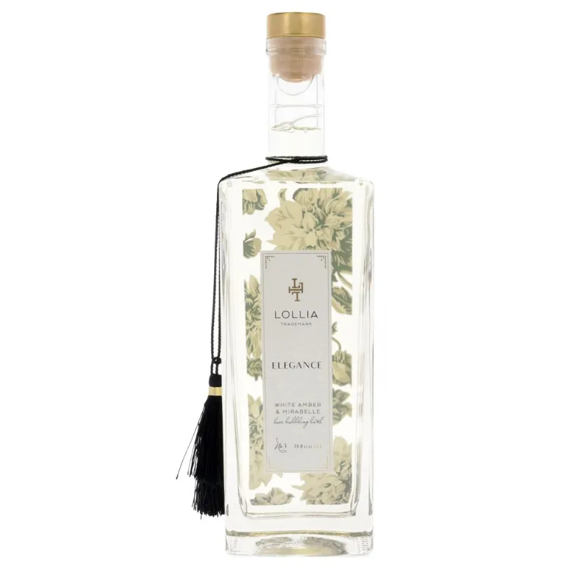Banho De Espuma Lollia Elegance Branco Âmbar E Mirabelle 250ml