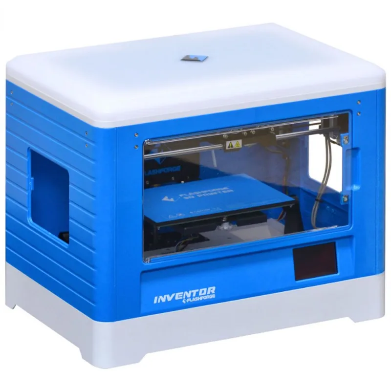 Impressora 3d inventor - 230x150x160mm - 2 extrusoras - plat. aquecida - wifi - câmara fechada - resume print - câmera