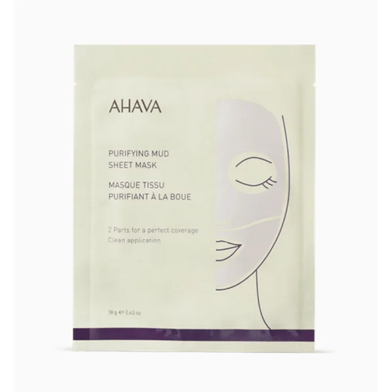 Mascarilla Facial de Barro Purificante En Lámina 1 Unid