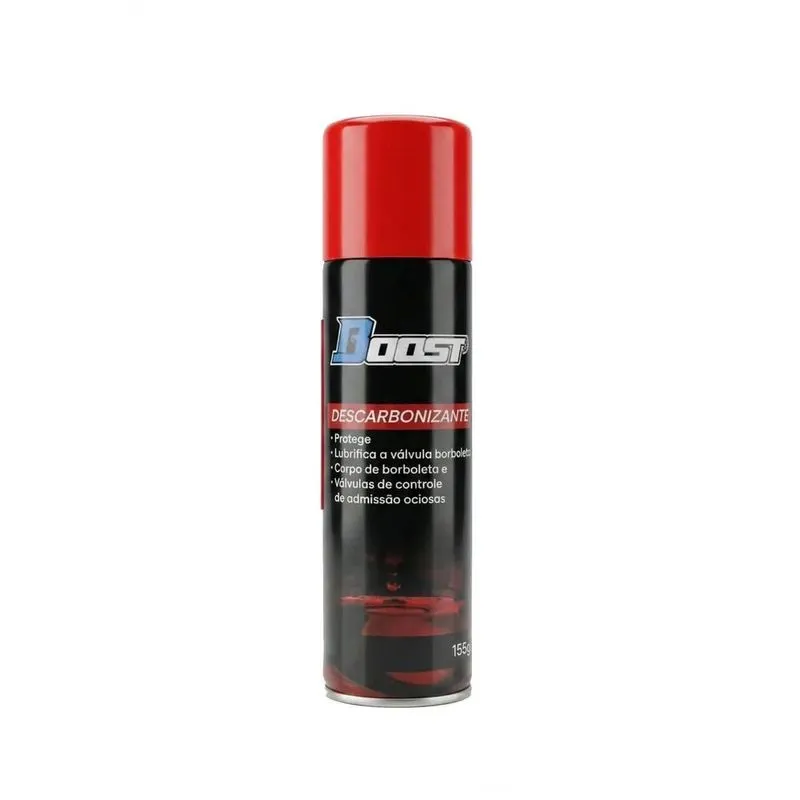 Descarbonizante Automotivo para Corpo de Acelerador Válvula de Admissão e Bicos Injetores 250ml Boost Descarbonizante Automotivo para Sistema de Admissão Limpeza Profunda do Motor 250ml Boost