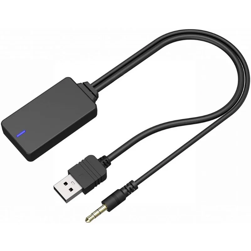 Adaptador de música Bluetooth Bluetooth ilink no carro aux Cabo USB para BMW E90 E91 E92 E93, Adaptador Bluetooth Streaming Cable Media Inerface para BMW i-pod Integração