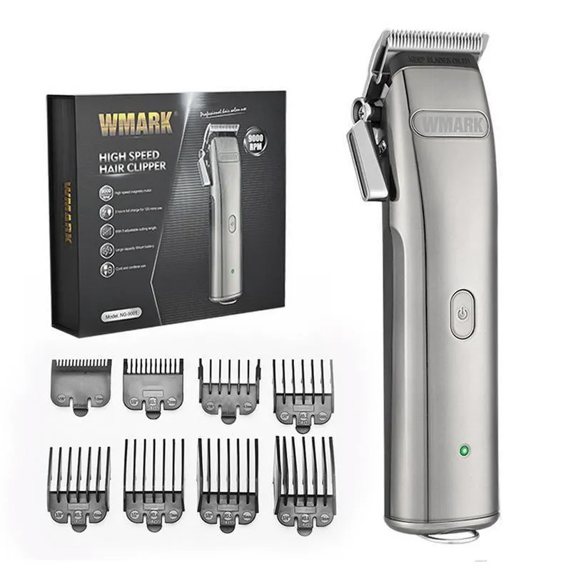 Maquina De Cortar Cabelo Wmark Ng 9001 9000 Rpm Magnetico