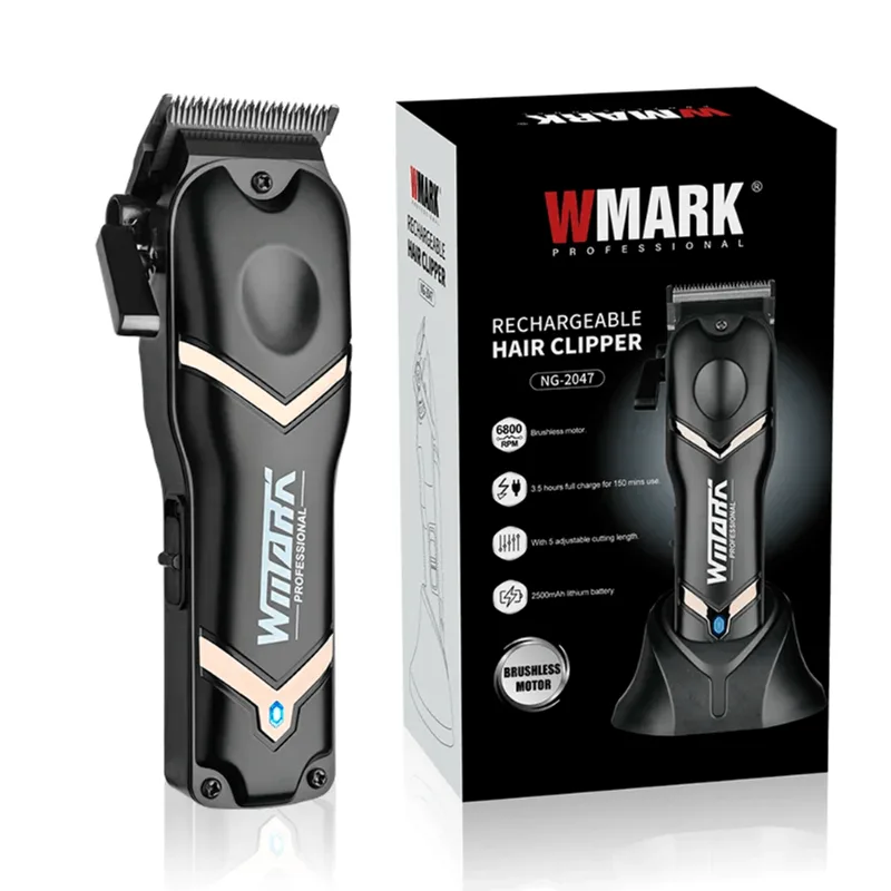 Maquina Cortadora de Pelo Inalámbrica 6800 Rpm Wmark NG-2047