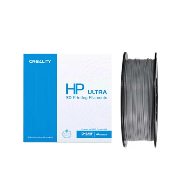 Filamento Pla-hp Ultra Creality P/ Impressora Cinza 1kg 1.75mm